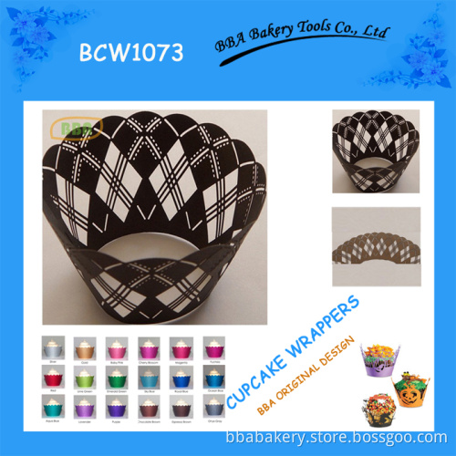 BBA Noble Wedding Cupcake Wrapper (BCW1073)